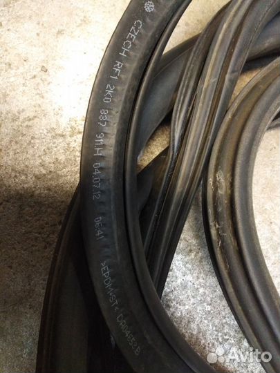 Уплотнитель проёма двери фольксваген