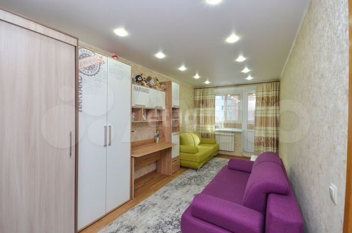 2-к. квартира, 52,1 м², 3/6 эт.