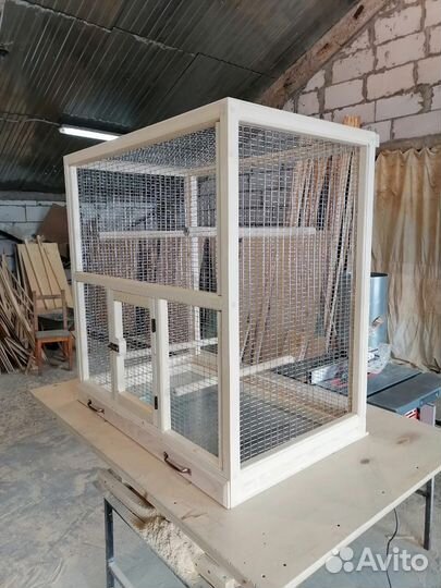 Клетка вольер для птиц, домики