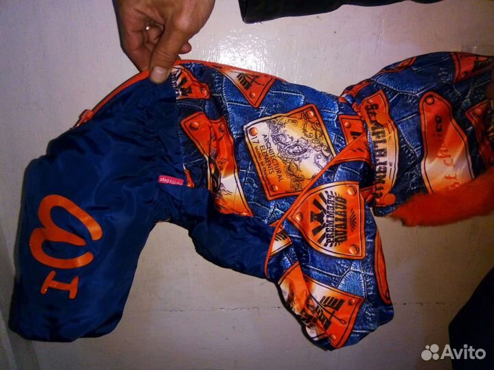 Комбинезон теплый для маленькой собачки