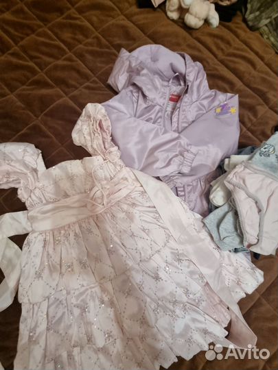 Вещи пакетом на девочку 98-104