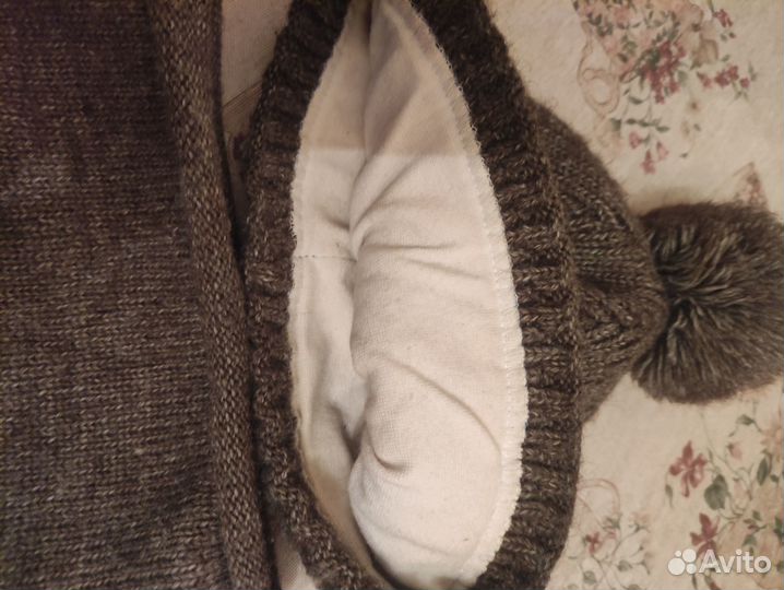 Комплект шапка и снуд для мальчика