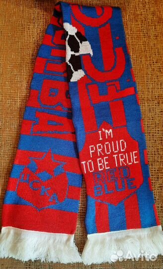 Футбольный шарф цска