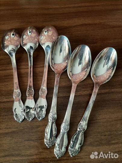 Набор мельхиоровых ложек