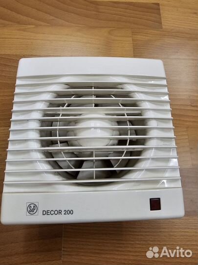 Вентилятор вытяжной S&P Decor 200