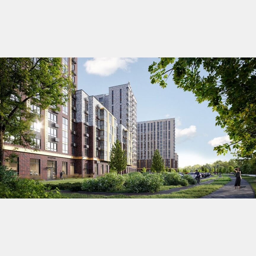 1-к. квартира, 31,8 м², 11/18 эт.