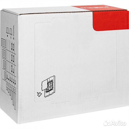 Legrand Practibox S Пластиковый щиток Встраиваемый 1X8 Белая дверь