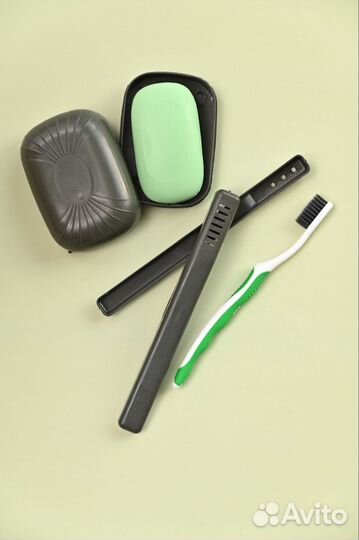 Дорожный набор. Мыльница и футляр для зубной щетки