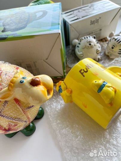 Новый заварочный чайник, набор для специй, кружка