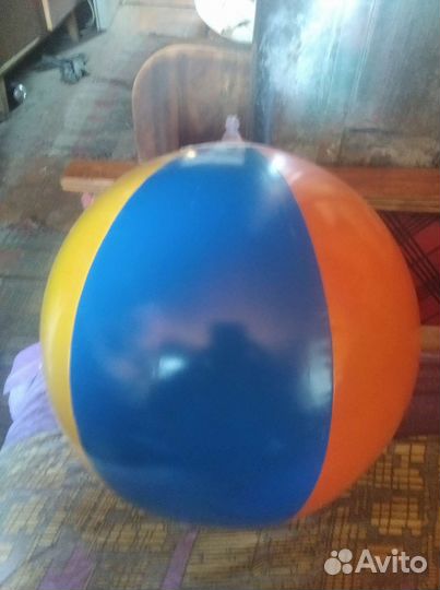 Мяч детский надувной классический 30 см