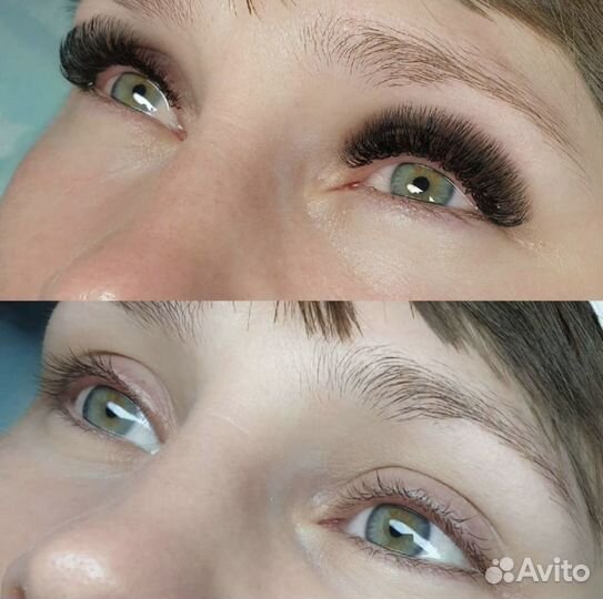 Наращивание ресничек