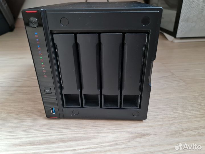 Сетевое хранилище NAS asustor nimbustor + 3 диска