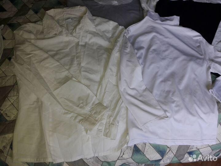 Пакет - Школьные рубашки на девочку 128- 146