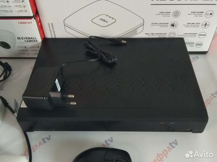 Комплект видеонаблюдения 4Мп Dahua 16 камер