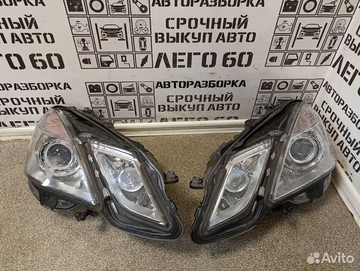 Фара (к-кт) для Mercedes Benz W212