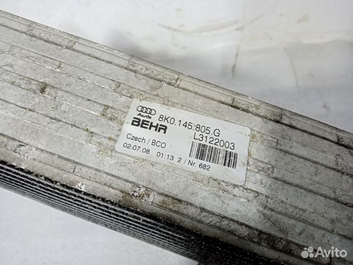 Радиатор интеркуллера audi A4 B8