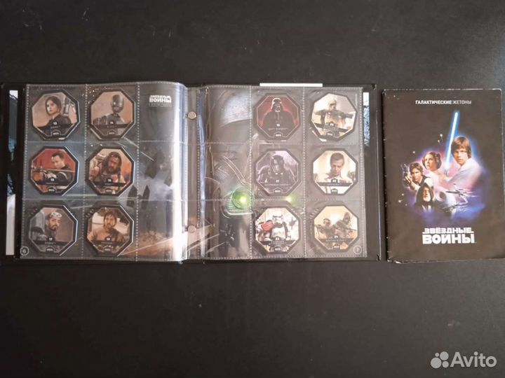 Звездные войны фигурки карточки Магнит