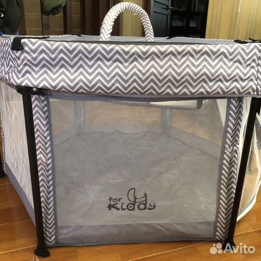 Манеж детский Forkiddy Quadro plus 2in1