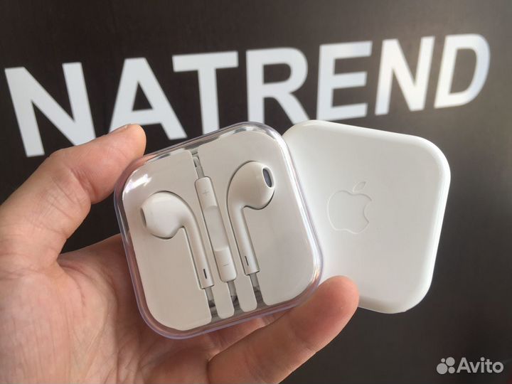 Наушники Apple earpods проводные с микрофоном