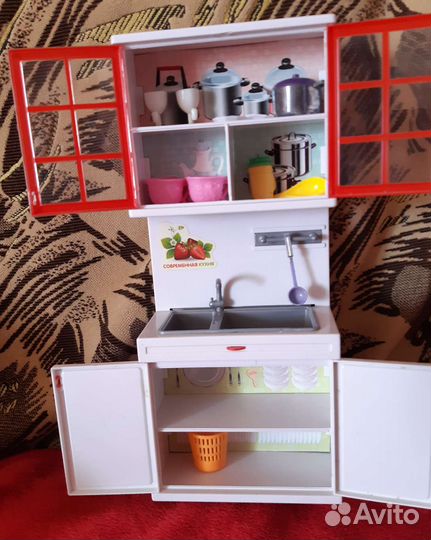 Кухня для кукол барби