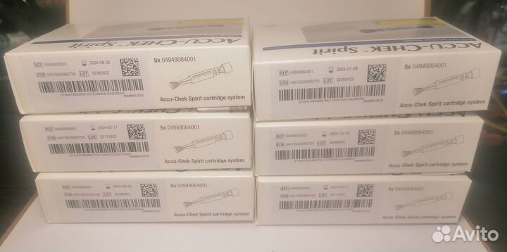 Резервуары Accu-Chek Spirit пластиковые 3.15 мл