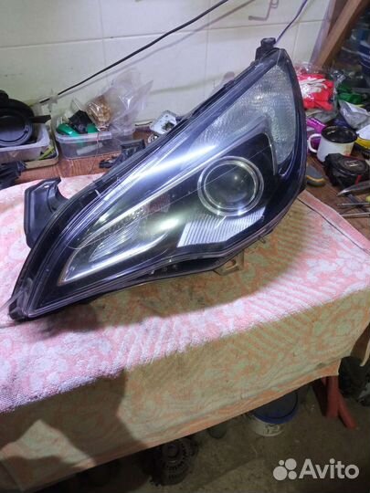 Фара опель астра J, gtc, купе