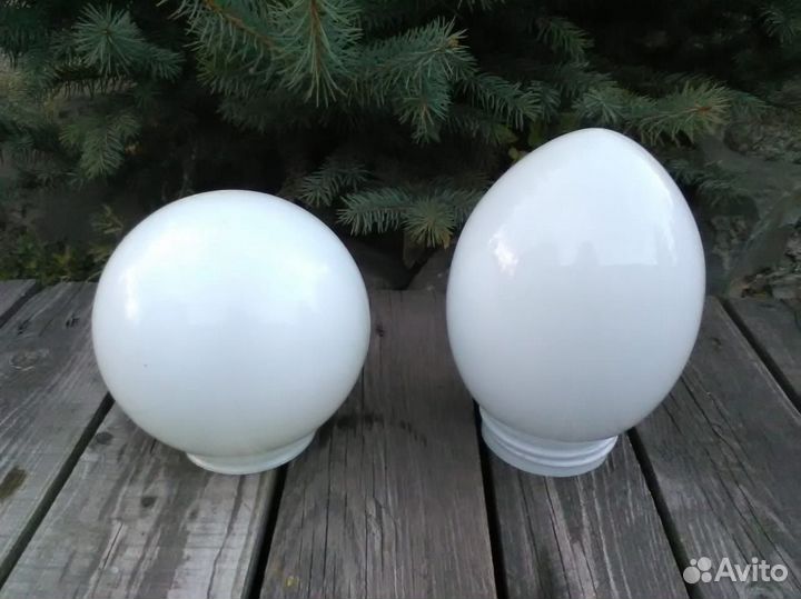 Стеклянные плафоны на люстру