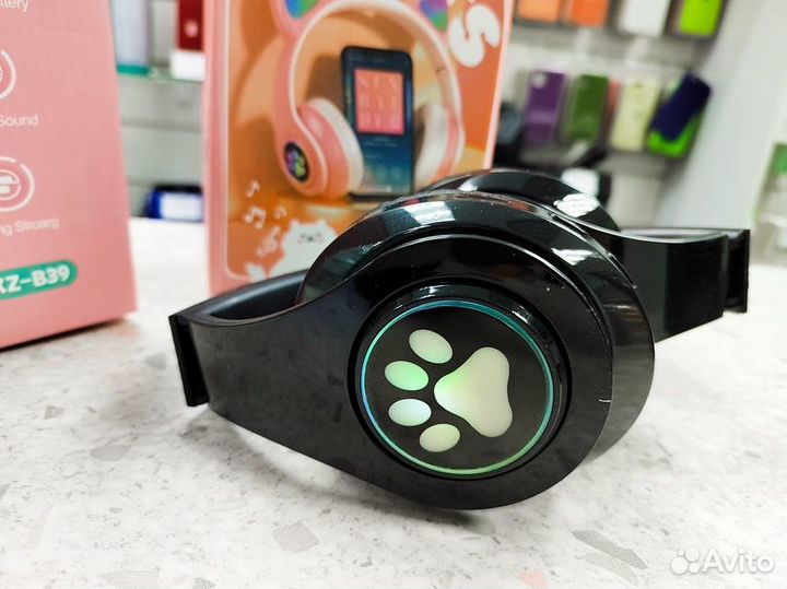 Наушники Bluetooth детские cat