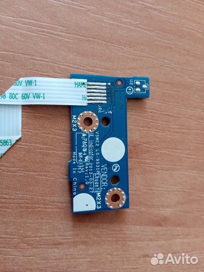 Плата кнопки включения для Acer