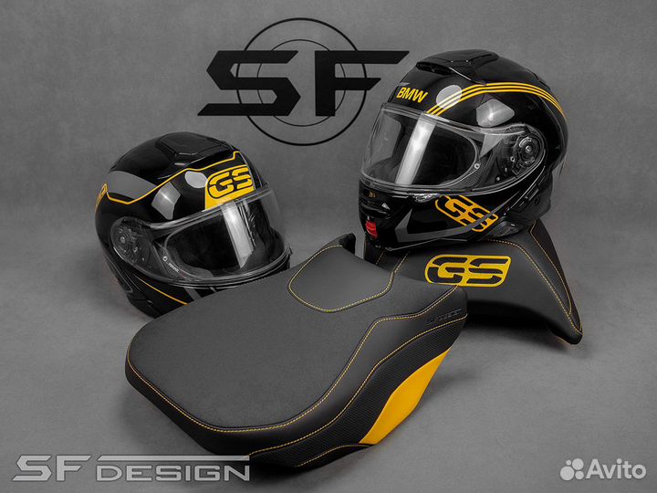 Шлем BMW R1250GS F750GS 40 anniversary