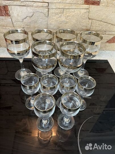 Подарочный набор фужеры и рюмки