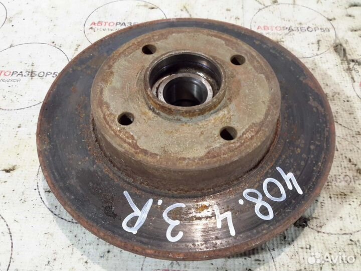 Диск тормозной задний Peugeot 408