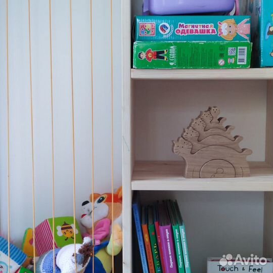 Детский стеллаж для игрушек и материалов Оулу