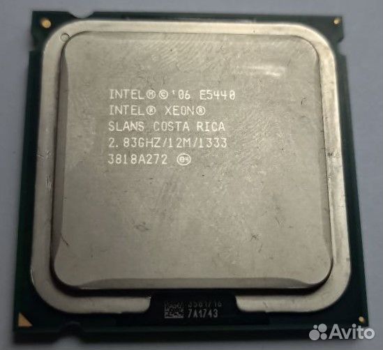 Xeon E5440 LGA775 рев. С0, E0 (аналог Q9550/Q9650)