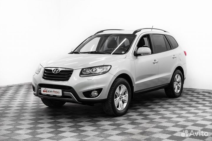 Hyundai Santa Fe 2.2 AT, 2011, 136 000 км