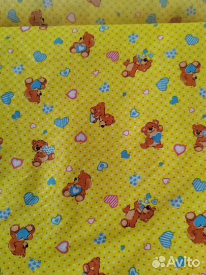 Ткань хлопок детский