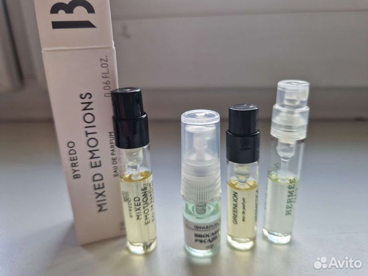 Пробники,отливанты парфюмерии (ниша, люкс)