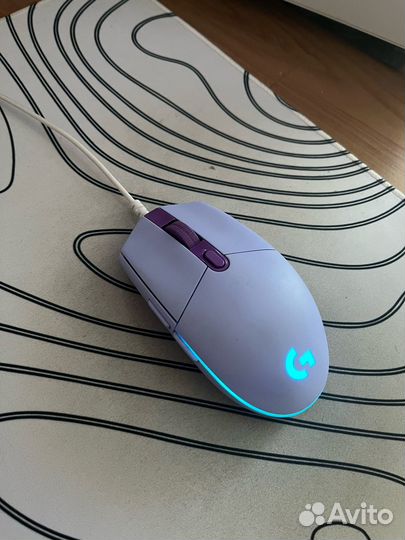Игровая мышь logitech g102 сиреневая