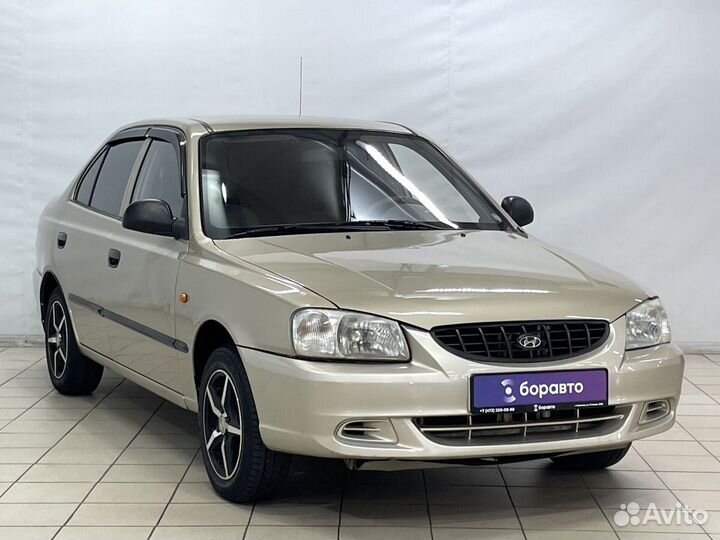 Hyundai Accent 1.5 МТ, 2004, 248 101 км