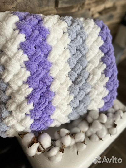 Плед детский плюшевый