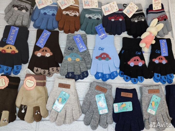 Перчатки и варежки новые