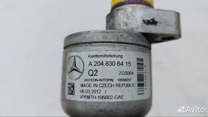 Трубка кондиционера Mercedes-Benz C W204 3.5 2012