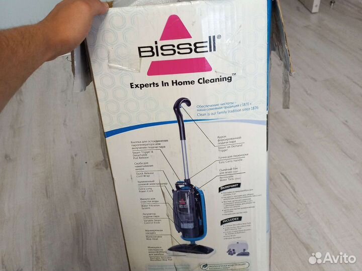 Паровая швабра (очиститель) bissell