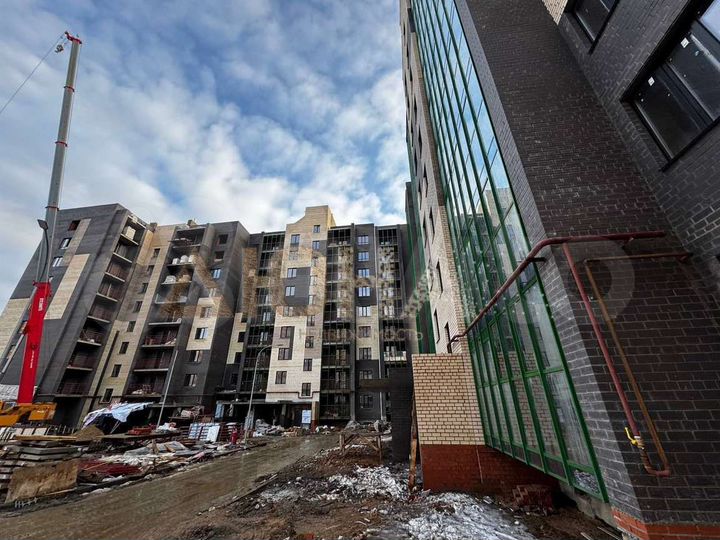 2-к. квартира, 61,2 м², 4/9 эт.