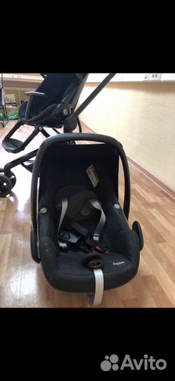 Коляска Quinny moodd + автокресло maxi cosi pebble