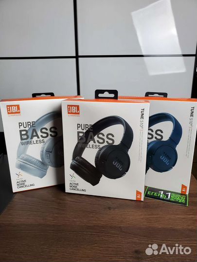 Беспроводные наушники JBL Tune 510BT новые