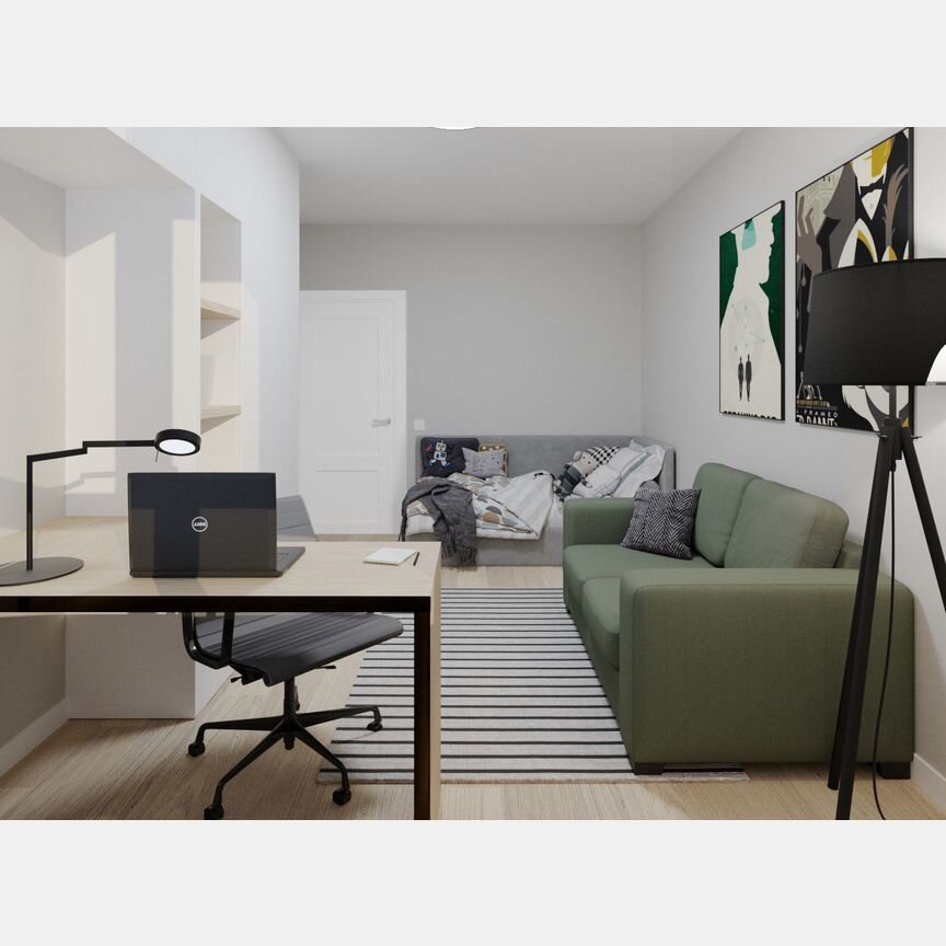 2-к. квартира, 48 м², 10/12 эт.
