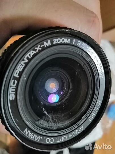 Пленочная эпоха объектив Pentax m 24-35mm3.5