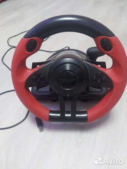 Игровой руль с педалями для playstation 4