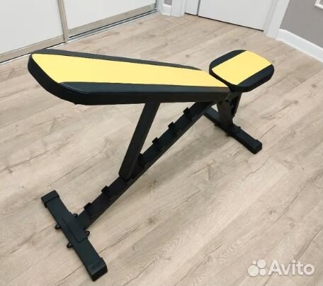 Скамья для жима штанги и гантелей до 350 кг новая